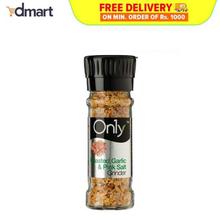 On1y - Roasted Garlic & Pink Salt Grinder (65GM)