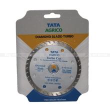 Silver/White Tata Agrico Dmd Saw Blade 4Inch Turbo