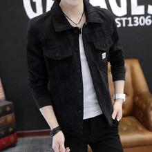 Men Fashion Autumn Winter Corduroy Coat Jacket