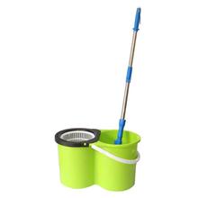 Green Spin Mop With Bucket