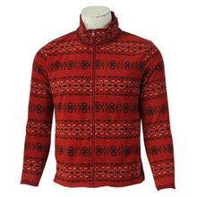 Everest Hardwear Abstract Printed Fleece Jacket For Men