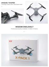 Attop X-Pack1 quadcopter camera wifi 2.4G foldable drone with altitude hold