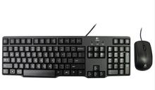 Logitech MK100 Classic Desktop Keyboard & Mouse Combo - Black