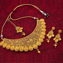 Sukkhi Glamorous LCT Gold Plated Wedding Jewellery Pearl