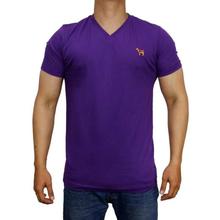 Barbari Solid V-Neck T-Shirt For Men-BV 4
