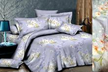 Flower Print Double Bed Set MV-146