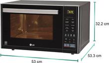 LG 32Ltr Convection Microwave Oven MJ3296BFT - (CGD1)