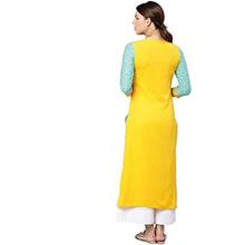 Vaamsi Women's Crepe a-line Kurta