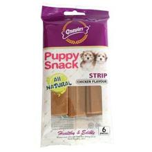 Gnawlers 6 Piece Chicken Flavor Puppy Snack - 80gm