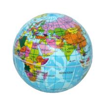 Multicolored World Map Printed Ball For Kids