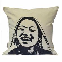 Printed Nepali Cotton Cushion Cover