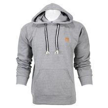 Melange Grey Hoodie For Men