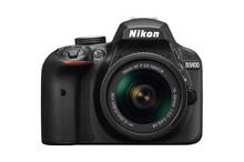 Nikon D3400 DSLR Camera AF-P DX NIKKOR 18-55mm f/3.5-5.6G VR - Black