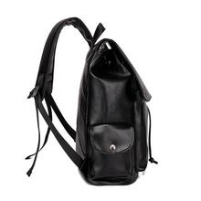 CHINA SALE-   WILDKARD Men's Fashion PU Leather Backpack