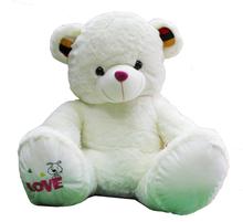 White Teddy Bear-Love