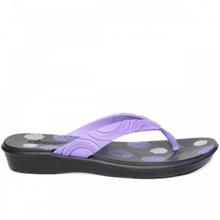 Purple Paralite Synthetic Slippers For Women-1362