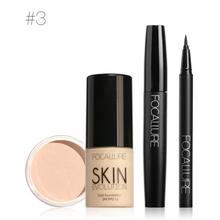 FOCALLURE 4Pcs Makeup Set BB Foundation Cream High Quality