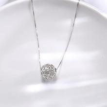 Birthday gift _ Wanying jewelry love hollow necklace s925