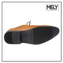 Mely Tan Brogue Shoes for Men (B001 TAN)