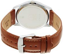 Titan Classique Retrogrades Analog White Dial Men's Watch-1768SL02