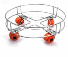 Heavy Metal Heavy Duty Gas Cylinder Trolley With Wheel Stand