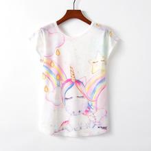 Summer Autumn Women T-Shirts for Girls Harajuku Kawaii