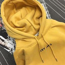 Diwish 2019 Fall Hoodie Women Sweatshirt Letter Print Korean