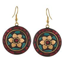 Zephyrr Jewellery Tibetan Dangle & Drop Hook Earrings For Women and