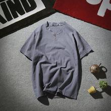 Plus size men's clothing _2018 summer Japanese linen short