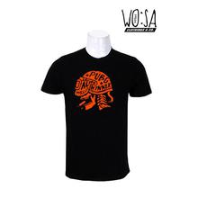 WO:SA Wears Black "SKULL HELMET " Unisex Tees