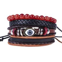 Bracelets & Bangles mens leather bracelets 2019 Pulseira