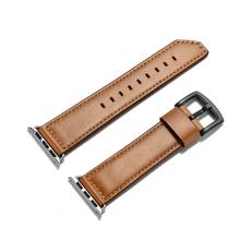 JINYA Classic Leather Band For Apple Watch 38MM / 40MM Brown