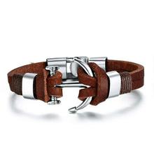 SALE- University Trendz PU Leather Bracelet for Mens & Boys