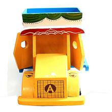 Yellow/Blue Wooden Truck For Kids