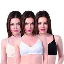 CEE 18 Women's Full Cup Cotton Hosiery Feeding Bra Combo -