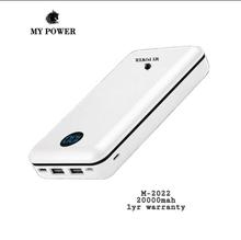 MY POWER 20000mah POWERBANK M2022 1yr warranty