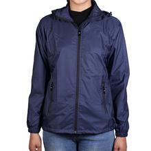 Moonstar: Navy Blue Windcheater for Women