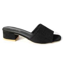 Black Open Toe Sandals For Women