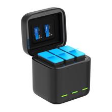 Telesin Charger Charges 3 Batteries At The Same Time For Gopro Hero 9, Gopro Hero 10, Gopro Hero 11