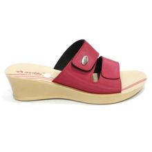 aeroblu Velcro Slip On Wedge Heel Shoes For Women - OTF5