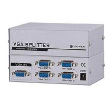 4 Port VGA Splitter Amplifier 1 PC to 4 port VGA