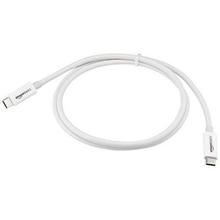 AmazonBasics USB 3.1 Type C to Type C Gen1 Cable -3Feet -White