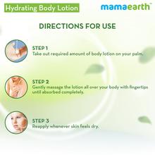 Mamaearth Hydrating Body Lotion With Cucumber & Aloevera