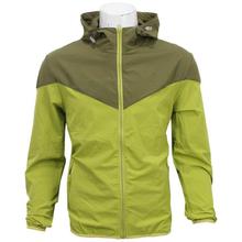 Green Two-Shaded Windcheater For Men