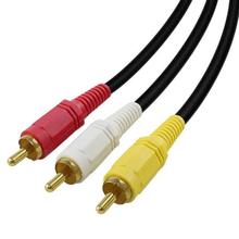 1.5M Audio Video Stereo Audio M/M Male to Male Dual Shielded RCA Connector Plug Jack Thick Wire Cord