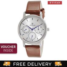 Titan Neo Silver Dial Chronograph Watch For Women-2595SL01