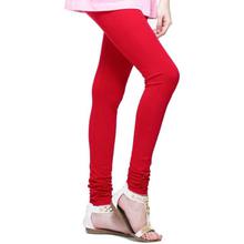 Red Churidaar Leggings For Women