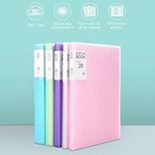 A4 Size Display Book / Clear Book Presentation File - 20 Pockets