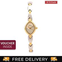 Titan 2250BM08 Raga Silver/Grey Dial Analog Watch For Women- Gold/Silver