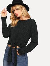 Knot Hem Sweater